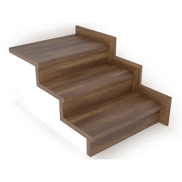 Schodový nášlap dub rustic 340x1200x11 (2 ks) TOPSTEP FLEX