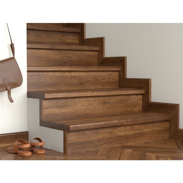 Schodový nášlap dub rustic 500x1200x11 (2 ks) TOPSTEP FLEX